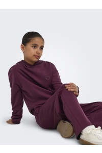 ONLY KOGADA-NELLA HEART PANT FR SWT NOOS fig/fig emb. heart