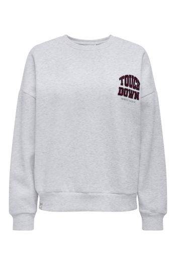 ONLY ONLRILLO L/S BOXY O-NECK CS SWT