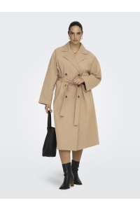 Carmakoma CARDORIANA LIFE LEO TRENCHCOAT OTW tannin/leo
