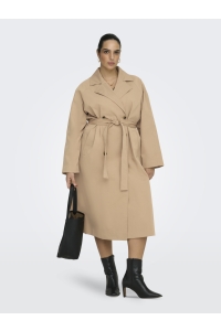 Carmakoma CARDORIANA LIFE LEO TRENCHCOAT OTW tannin/leo