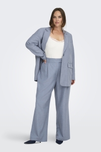 carmakoma CARLINDA HW STR MEL PANTS TLR vintage indigo/melange