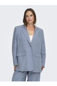 carmakoma CARLINDA LS BOYFR MEL BLAZER TLR vintage indigo/melange