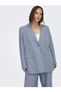 carmakoma CARLINDA LS BOYFR MEL BLAZER TLR vintage indigo/melange