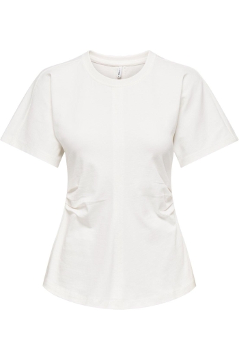 ONLY ONLMARIE LIFE S/S RUCHING TOP JRS N:
