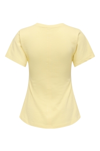 ONLY ONLMARIE LIFE S/S RUCHING TOP JRS N: sunlight