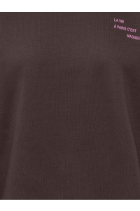 ONLY ONLZENJA BOXY L/S BOX PRI CS SWT coffee bean/atelier cyclamen