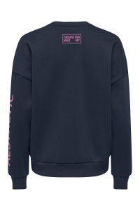 ONLY ONLZENJA BOXY L/S BOX PRI CS SWT navy blazer/aesthetic (fiji flow
