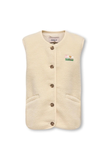 ONLY KOGBABY TEDDY VEST CS PNT