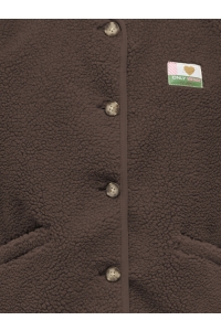ONLY KOGBABY TEDDY VEST CS PNT chocolate martini/vintage badge