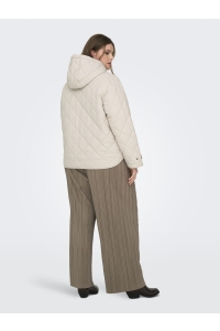 carmakoma CARJULIET QUILTED HOOD JACKET OTW pumice stone