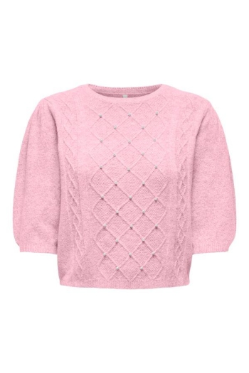 ONLY ONLGLORIA LIFE SS PEARL O-NECK CC K: