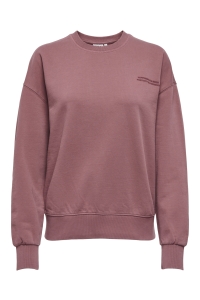 ONLY ONLCATRIN L/S O-NECK PRINT BOX UB S: rose brown/happiness