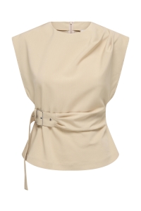 ONLY ONLTERRA S/L BELT TOP WVN SUD humus