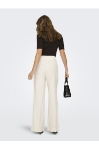 ONLY ONLTILA LIFE HW BELT WIDE PANT TLR cloud dancer