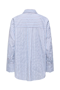 ONLY ONLOREGON ALVA LS REG SHIRT NOOS WV: dusty blue/fig