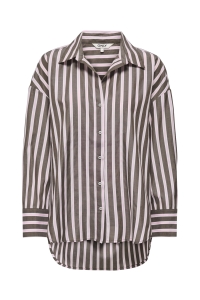 ONLY ONLOREGON ALVA LS REG SHIRT NOOS WV: coffee bean/pirouette