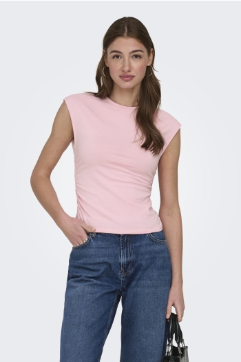 ONLY ONLMIRA CAPSL RUCHING TOP JRS NOOS