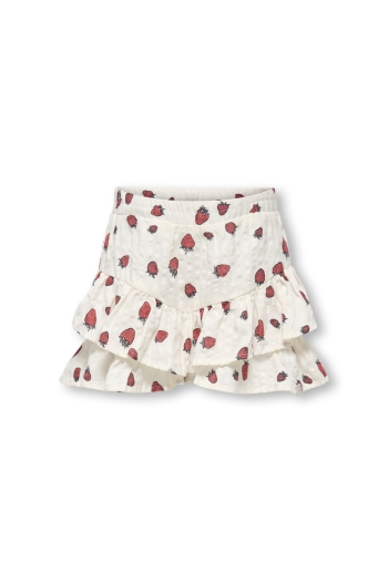 Only Kids KMGFINA CERISE FRILL SKORT AOP WVN