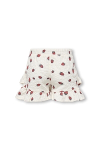 Only Kids KMGFINA CERISE FRILL SKORT AOP WVN tofu/strawberry
