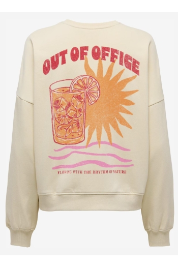 ONLY ONLLINY L/S O-NECK PRINT CS SWT