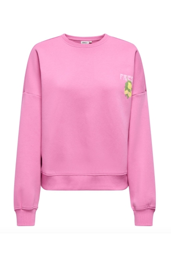 ONLY ONLLINY L/S O-NECK PRINT CS SWT