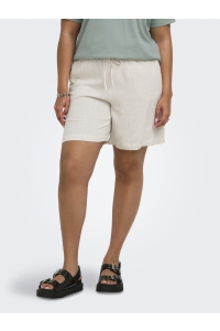Carmakoma CARSIESTA MW PULL-UP LIN SHORTS PNT: moonbeam
