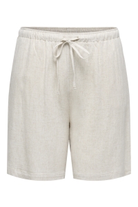 Carmakoma CARSIESTA MW PULL-UP LIN SHORTS PNT: moonbeam