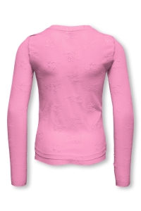 ONLY KOGLOUI LACE TOP JRS begonia pink