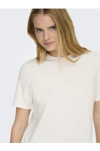 ONLY ONLSOPHIA S/S EMBROIDERY T-SHIRT BO: cloud dancer/sofi flower chest (