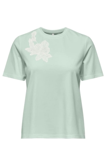 ONLY ONLSOPHIA S/S EMBROIDERY T-SHIRT BO: