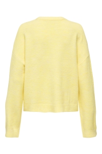 ONLY ONLSIMONI L/S O-NECK PULLOVER KNT N: mellow yellow/melange