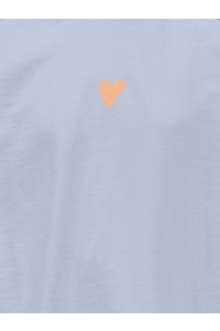 ONLY KOGHEART LIFE LS HOOD UB SWT soft chambray/lamour/cream blush