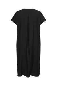 Carmakoma CARJOANNA V-NECK IN-ONE CALF DRESS : black