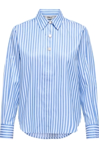 ONLY ONLLYRA OREGON L/S SHIRT WVN provence/cloud dancer