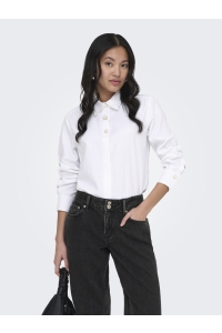 ONLY ONLLYRA OREGON L/S SHIRT WVN cloud dancer