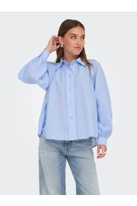 ONLY ONLRIVER LS SHIRT OX WVN cashmere blue