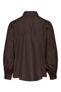 ONLY ONLRIVER LS SHIRT OX WVN coffee bean