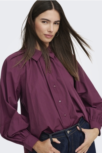 ONLY ONLRIVER LS SHIRT OX WVN Dames