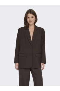ONLY ONLLINDA-RAVEN L/S BF BLAZER TLR NO: coffee bean