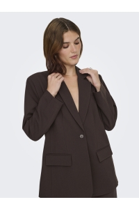 ONLY ONLLINDA-RAVEN L/S BF BLAZER TLR NO: coffee bean