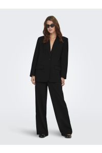 ONLY ONLLINDA-RAVEN HW STR PANTS TLR black