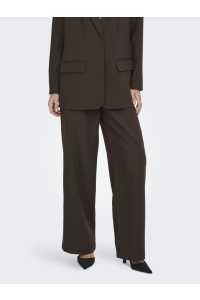 ONLY ONLLINDA-RAVEN HW STR PANTS TLR coffee bean
