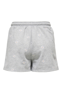 ONLY ONLLUNA BERMUDA SHORTS UB SWT light grey melange/smal ditsy cl