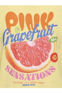 ONLY KOGBOLETTE LIFE S/S TOP JRS sunlight/pink