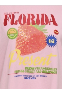 ONLY KOGBOLETTE LIFE S/S TOP JRS romance rose/florida