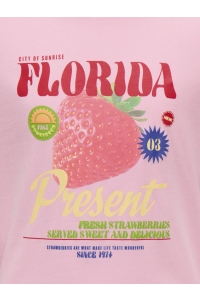 ONLY KOGBOLETTE LIFE S/S TOP JRS romance rose/florida