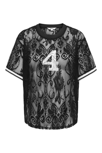 ONLY ONLJULES S/S LACE TOP WVN
