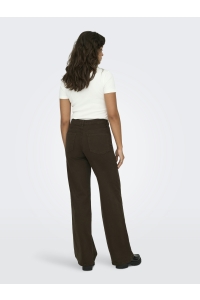 ONLY ONLMADISON BLUSH HW WIDE COLOR DNM : dark brown denim