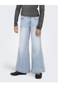 ONLY KOGCALIFORNIA MW WIDE FLARED AKM217: light blue denim