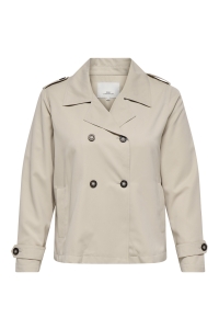 Carmakoma CARHANNAH SHORT LIFE TRENCHCOAT OTW: humus